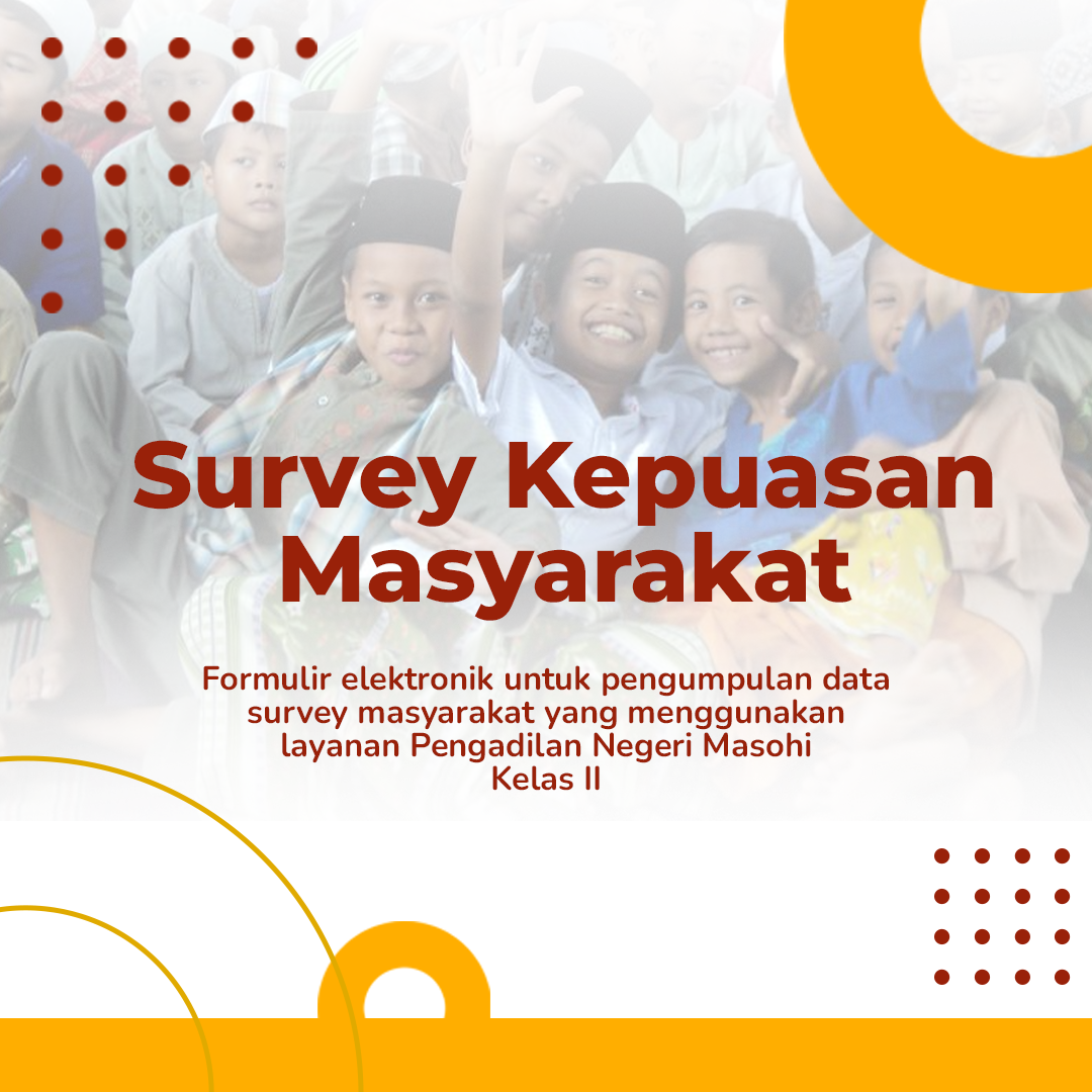 Survey kepuasan masyarakat