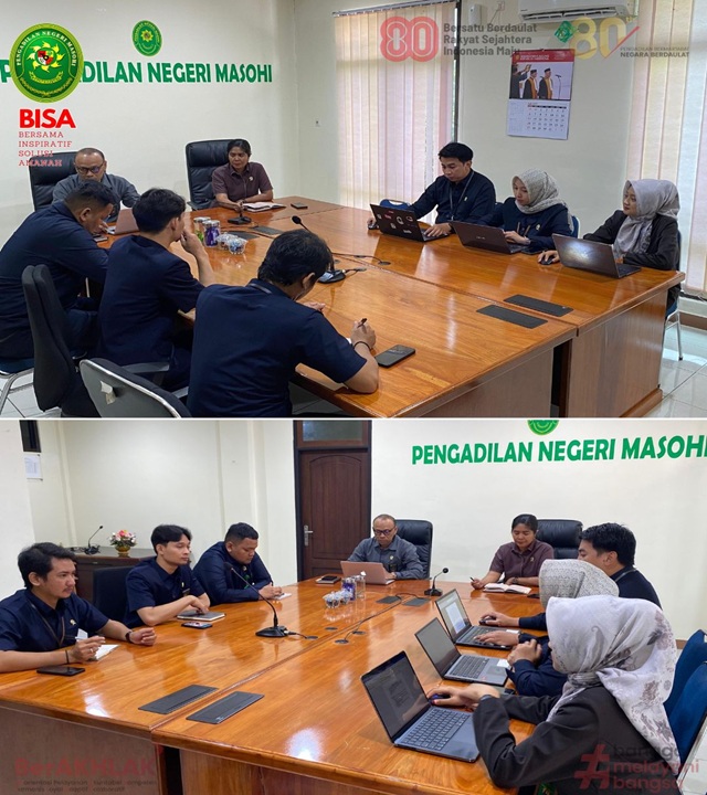RAPAT KOORDINASI HAKIM PN MASOHI 06082025 2