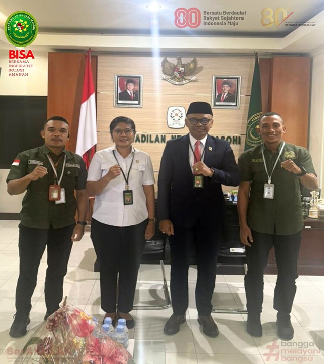 KUNJUNGAN KY PADA PN MASOHI 4