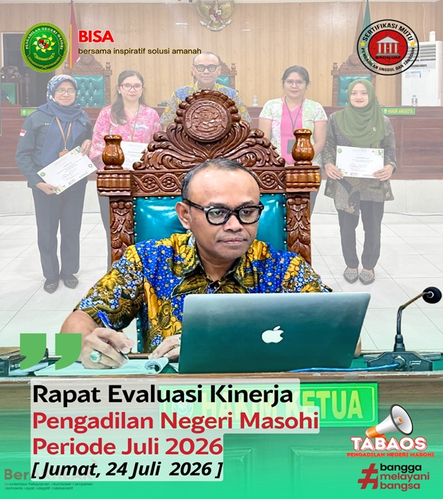 RAPAT EVALUASI KINERJA PN MASOHI 24072026 1