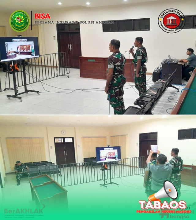 PEMERIKSAAN SAKSI PENGADILAN MILITER DI PN MASOHI 26032026 2