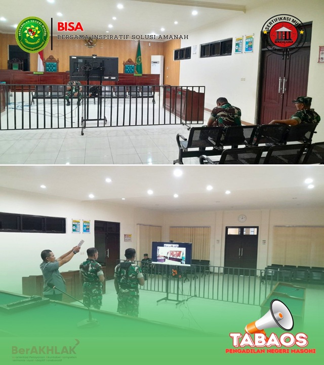 PEMERIKSAAN SAKSI PENGADILAN MILITER DI PN MASOHI 26032026 3