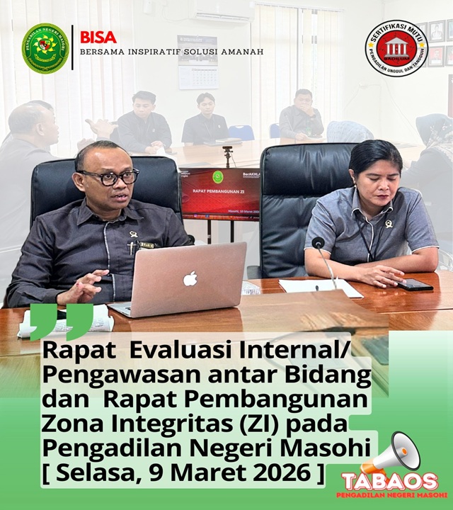 RAPAT EVALUASI KINERJA PENGAWASAN BIDANG 10032026 1