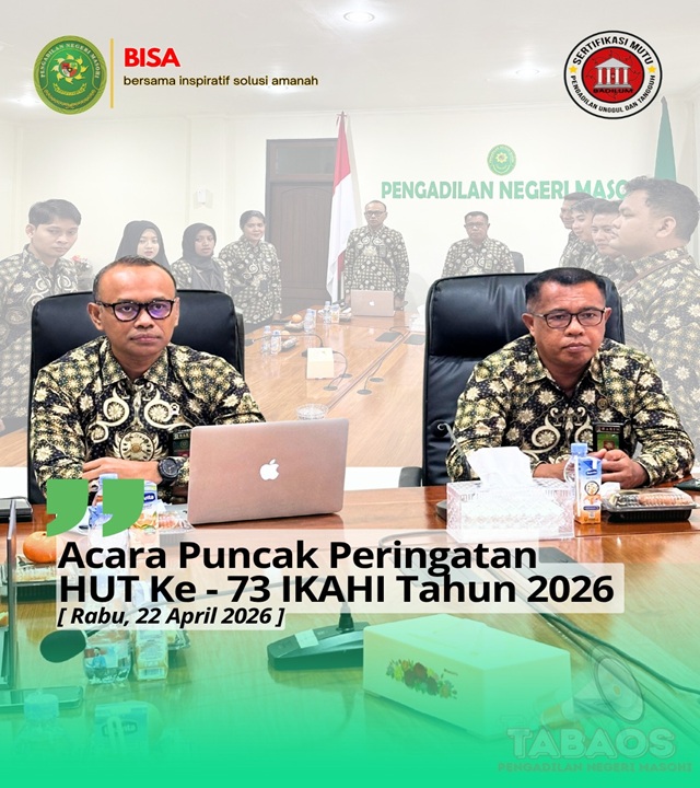 ACARA PUNCAK HUT IKAHI KE-73 TAHUN 22042026 1