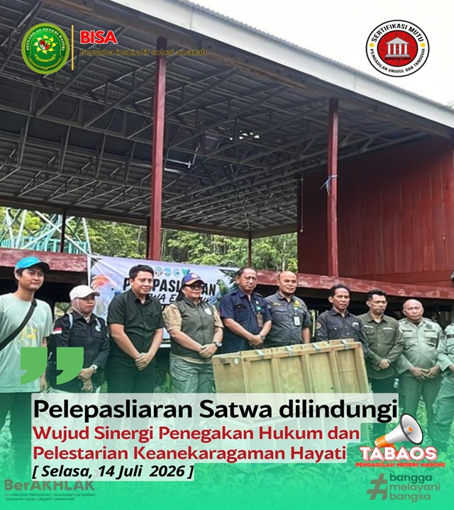 PELEPASLIARAN SATWA DILINDUNGI 14072026 1 PELEPASLIARAN SATWA DILINDUNGI 14072026 1