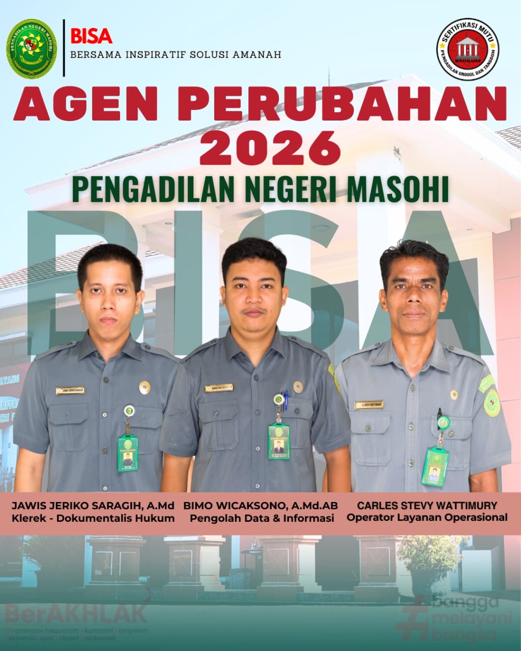 AGEN PERUBAHAN 2026