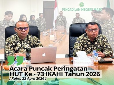ACARA PUNCAK HUT IKAHI KE-73 TAHUN 22042026 1